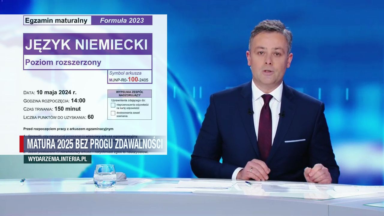 Matura 2025 bez progu zdawalności