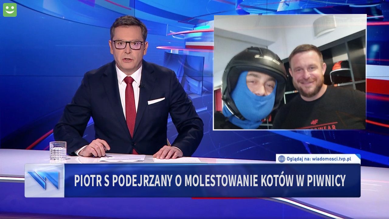 Piotr S podejrzany o molestowanie kotów w piwnicy