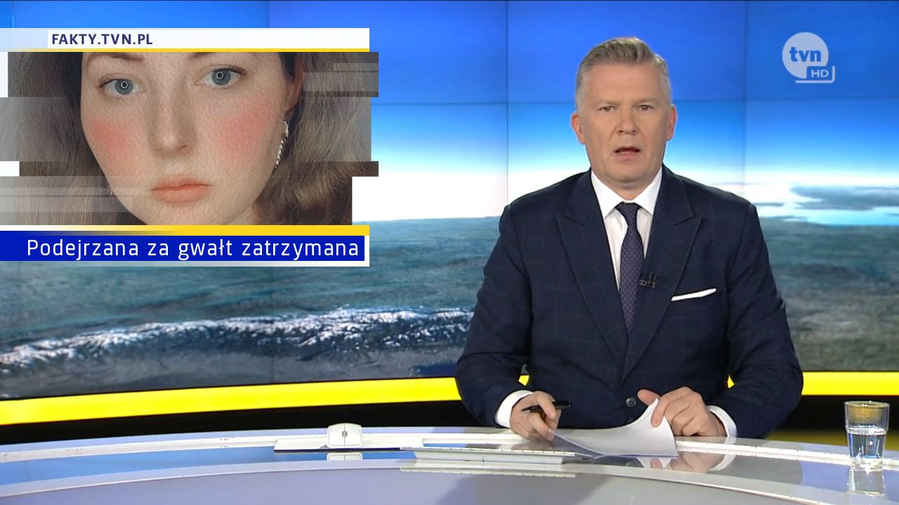 Podejrzana za gwałt zatrzymana 