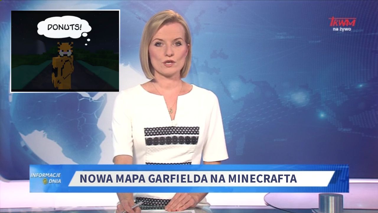 NOWA MAPA GARFIELDA NA MINECRAFTA