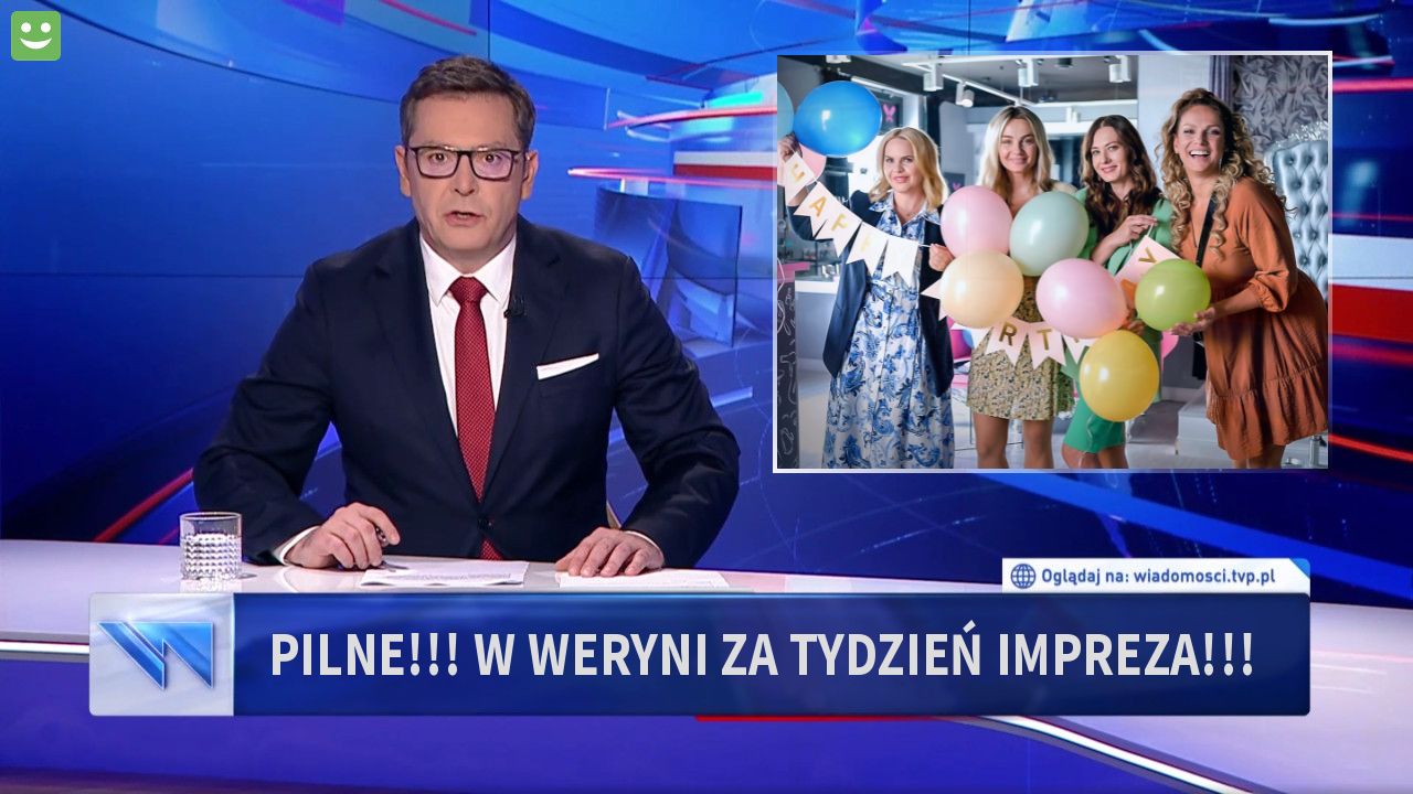 Pilne!!! W weryni za tydzień impreza!!!