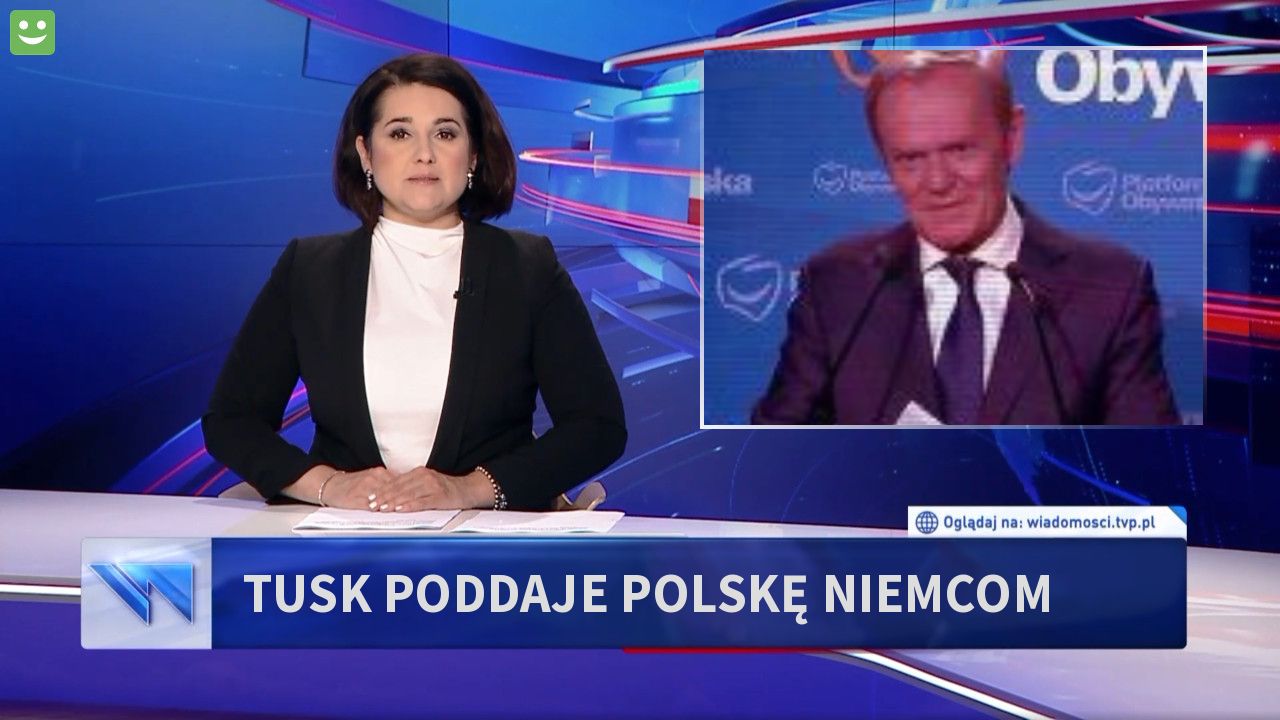 Tusk poddaje Polskę Niemcom