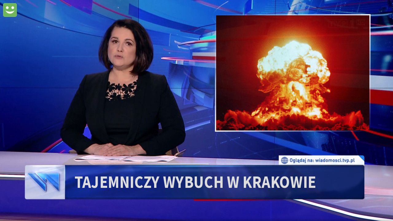 Tajemniczy wybuch w Krakowie