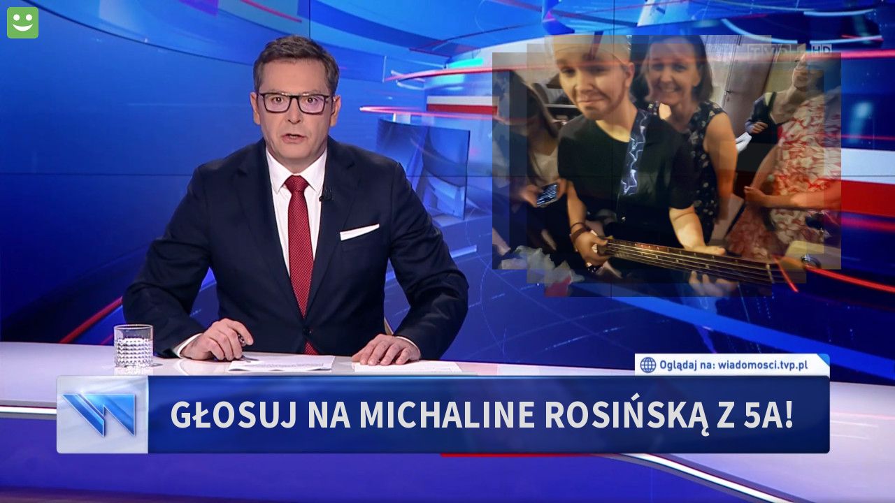 Głosuj na Michaline Rosińską z 5a!