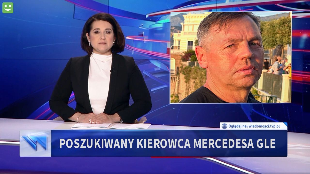 Poszukiwany kierowca Mercedesa Gle 