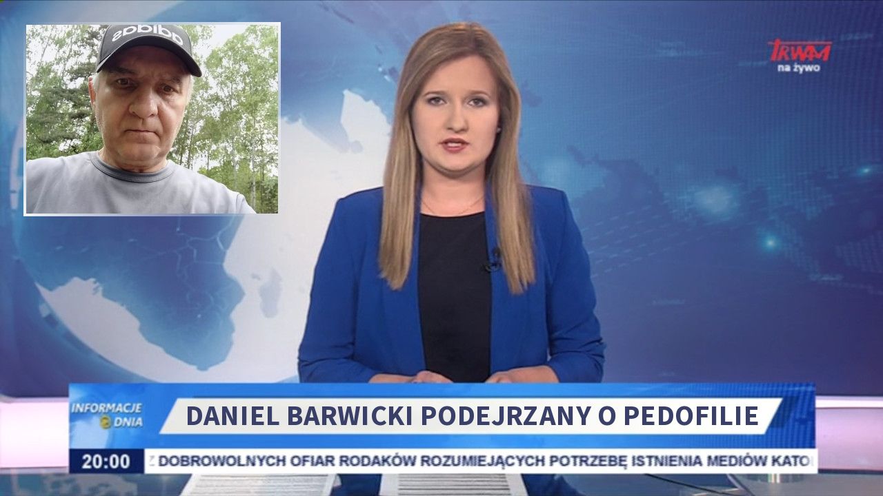 Daniel Barwicki podejrzany o pedofilie