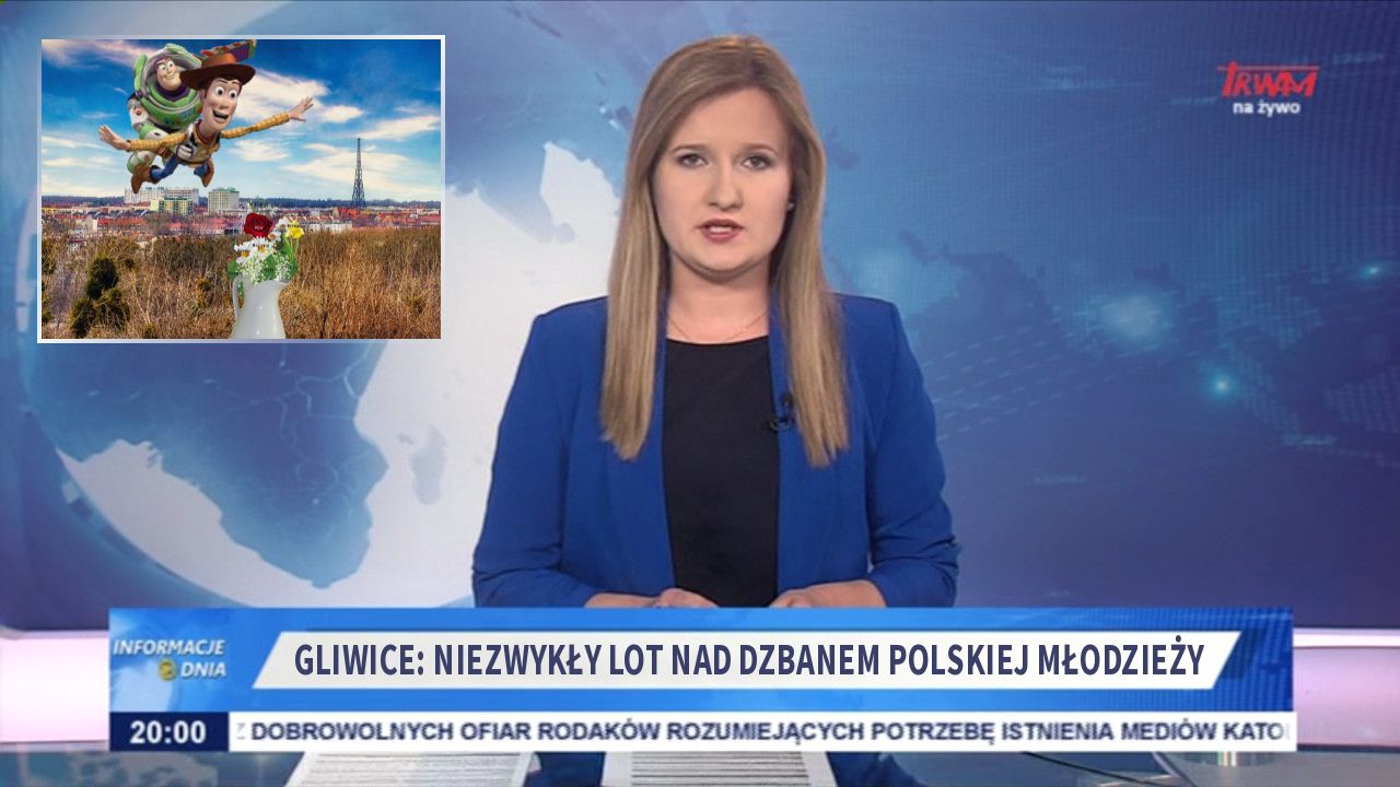 Gliwice: NIEZWYKŁY LOT NAD DZBANEM POLSKIEJ MŁODZIEŻY