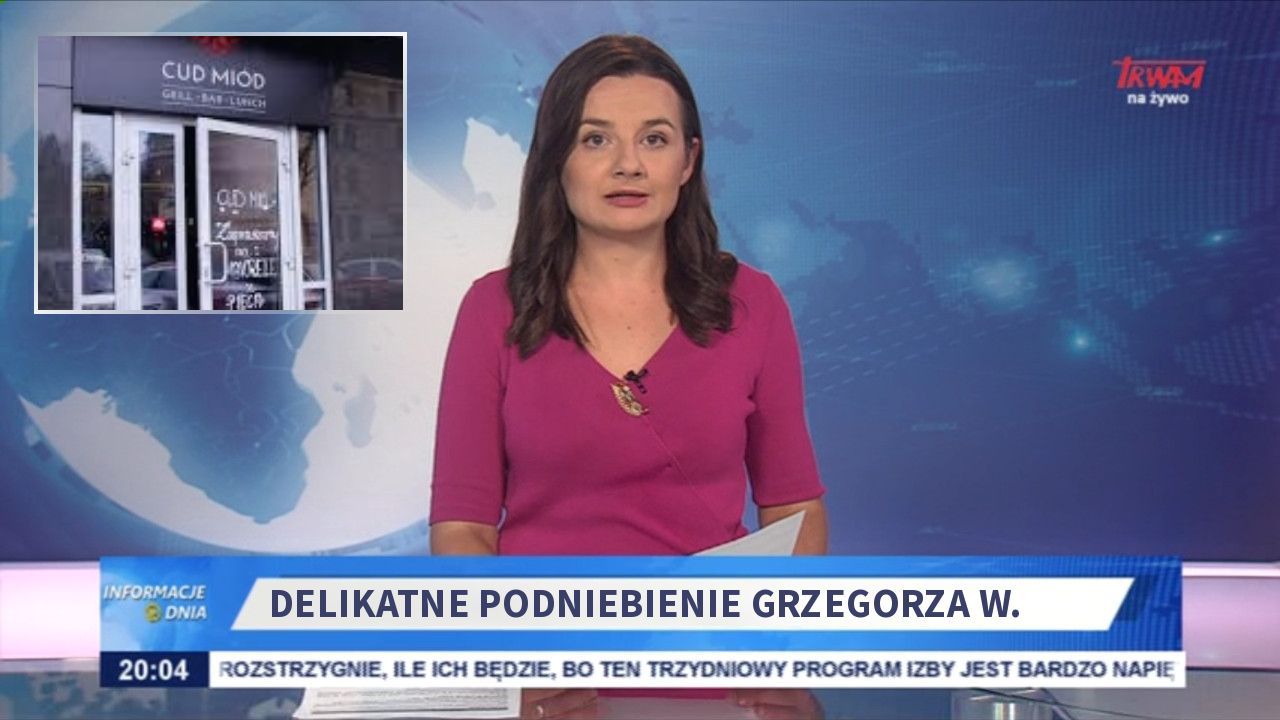 Delikatne podniebienie Grzegorza W.