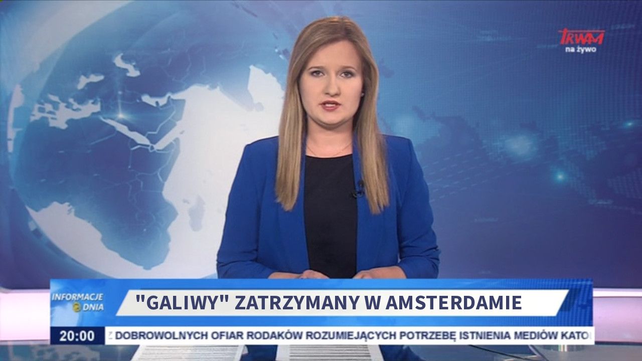 "GALIWY" ZATRzymany W amsterdamie