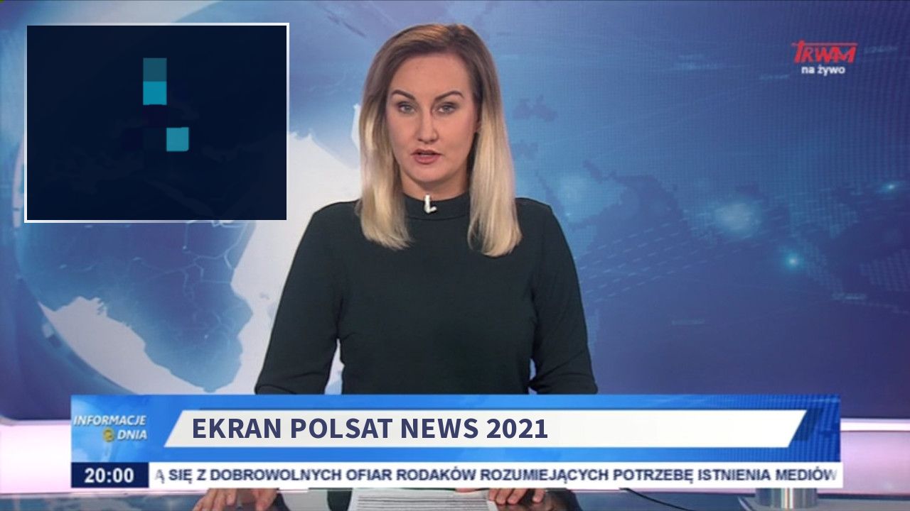 Ekran Polsat News 2021