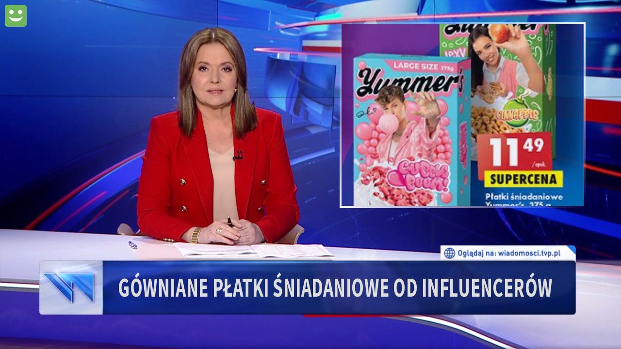 gówniane płatki śniadaniowe od influencerów