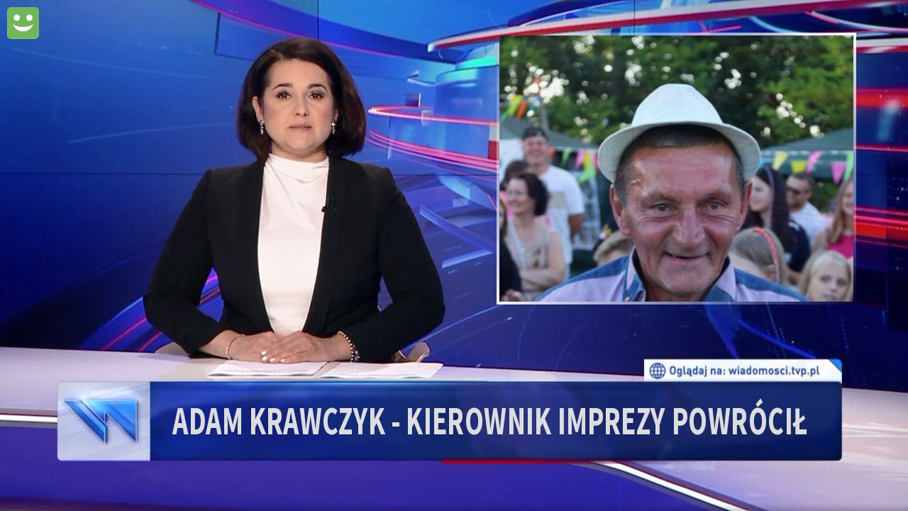 Adam Krawczyk - kierownik imprezy powrócił