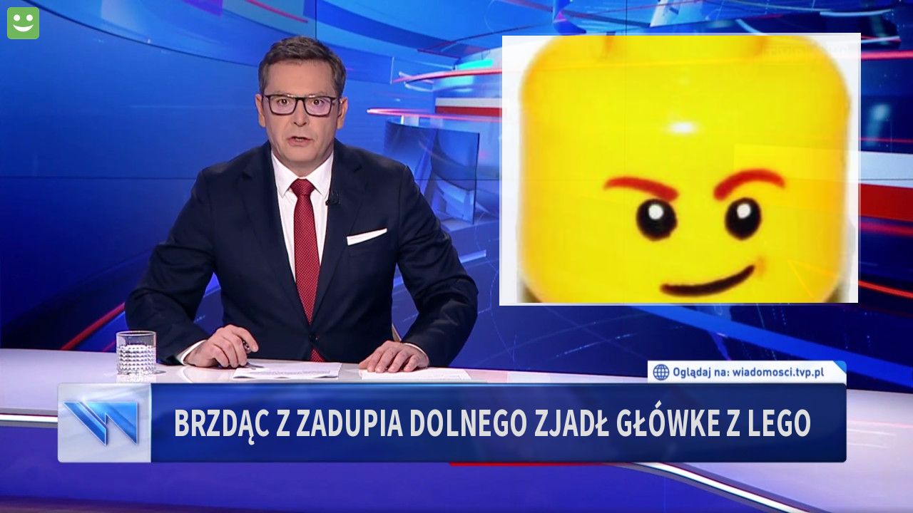 BRZDĄC Z ZADUPIA DOLNEGO ZJADŁ GŁóWKE Z LEGO