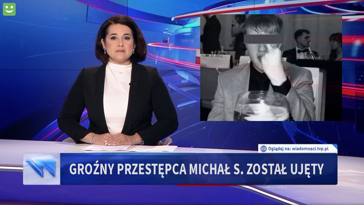 Groźny przestępca Michał S. został ujęty 