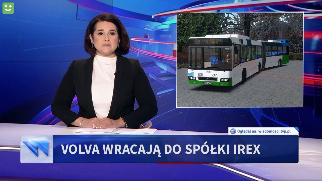 VOLVA WRACAJĄ DO SPÓŁKI IREX