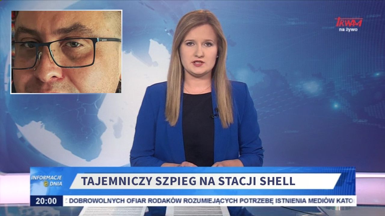 Tajemniczy szpieg na stacji shell