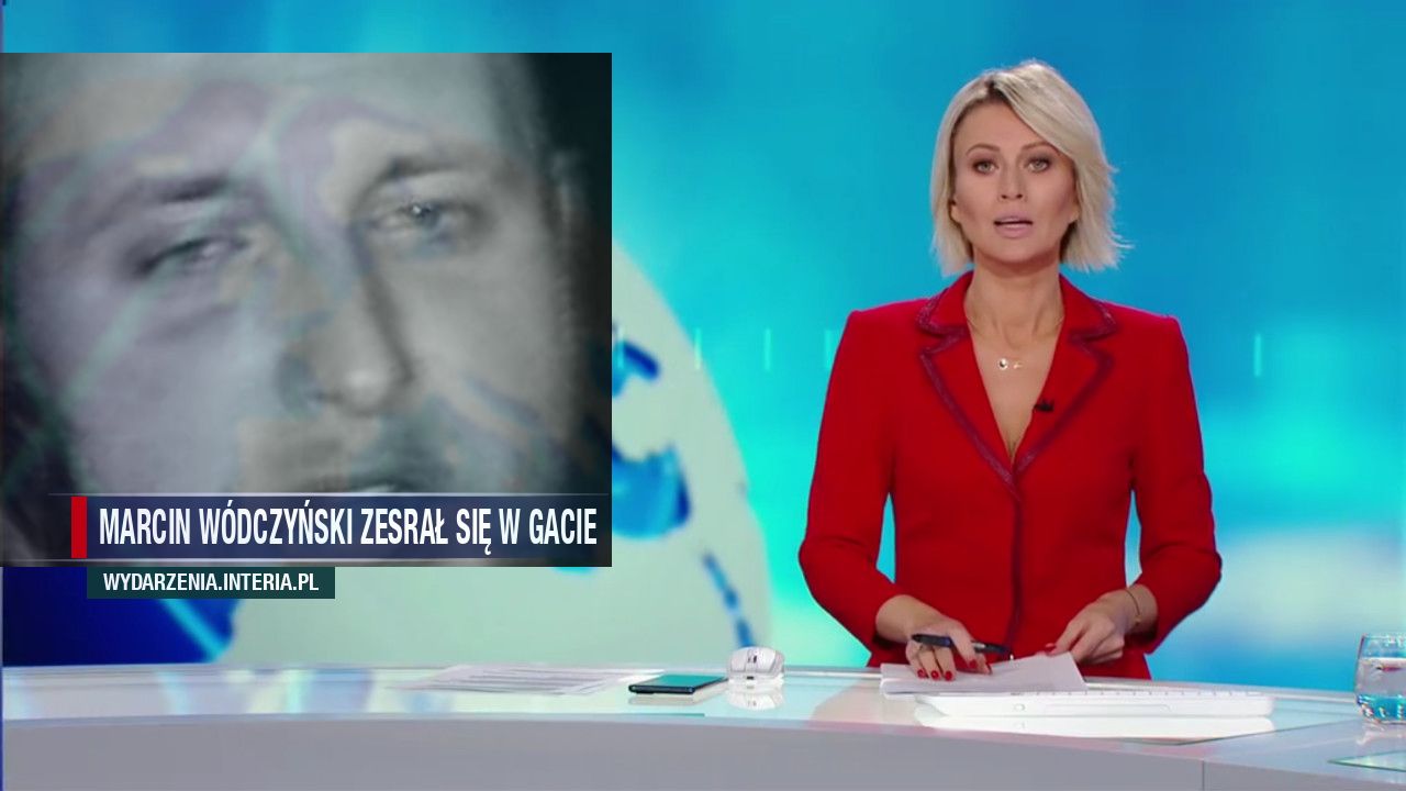 MARCIN WÓDCZYŃSKI ZESRAŁ SIĘ W GACIE