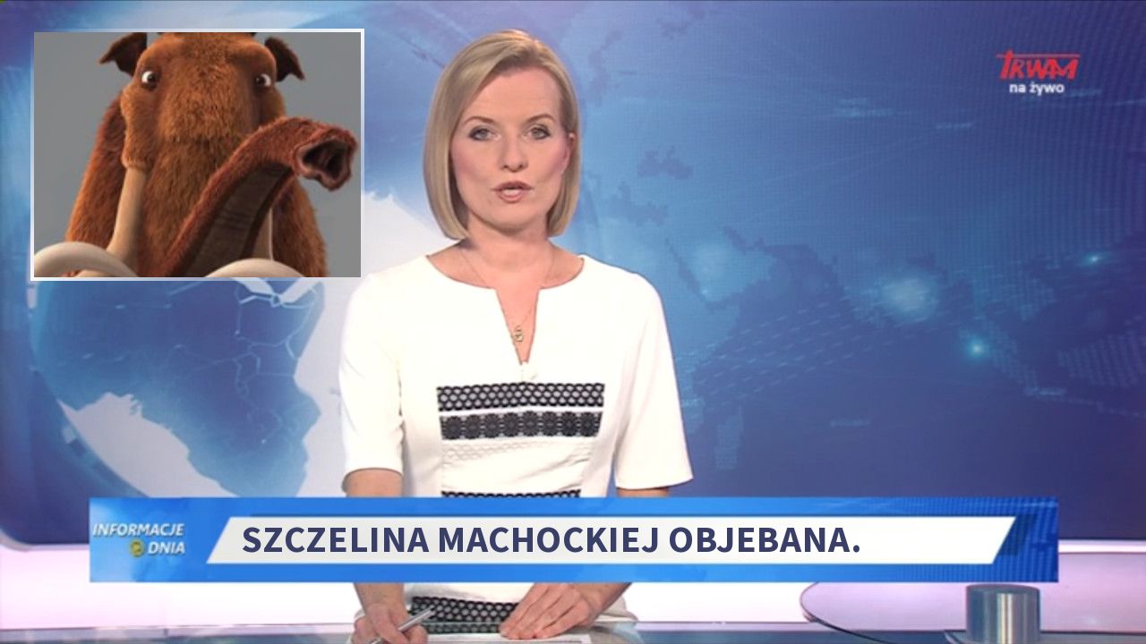 Szczelina Machockiej Objebana. 