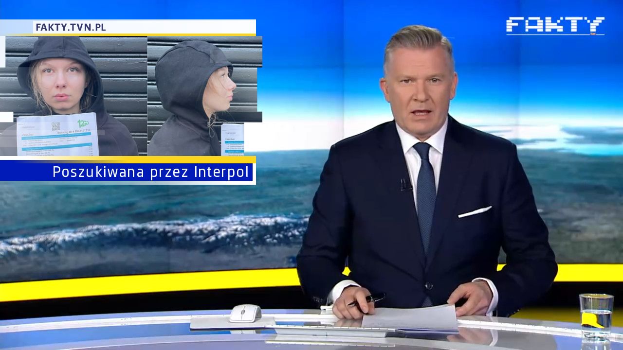 Poszukiwana przez Interpol