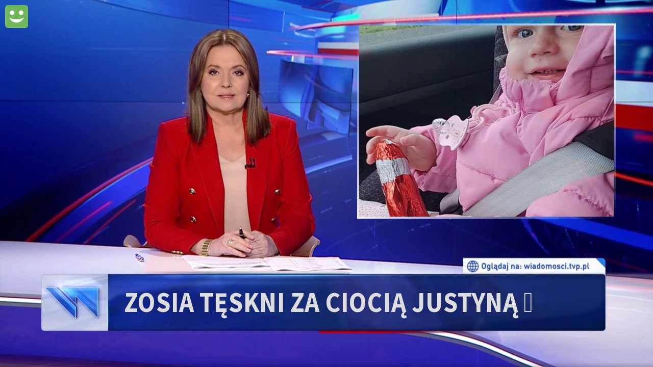 Zosia tęskni za ciocią Justyną ❤️