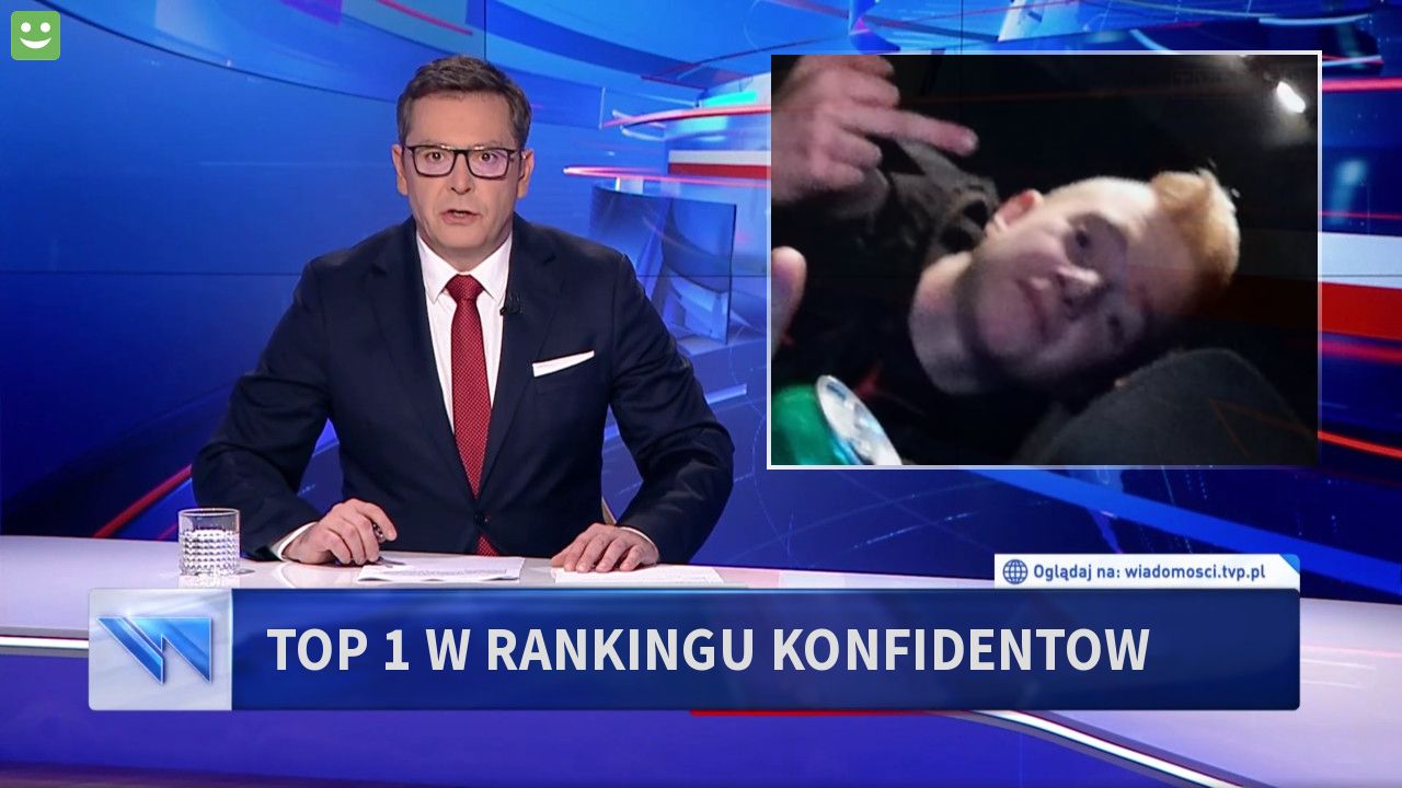 Top 1 w rankingu konfidentow 