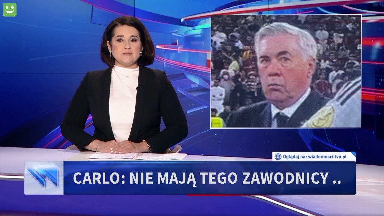 Carlo: nie mają tego zawodnicy .. 