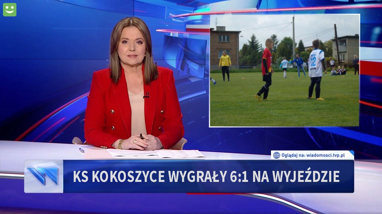 Ks kokoszyce wygrały 6:1 na wyjeździe