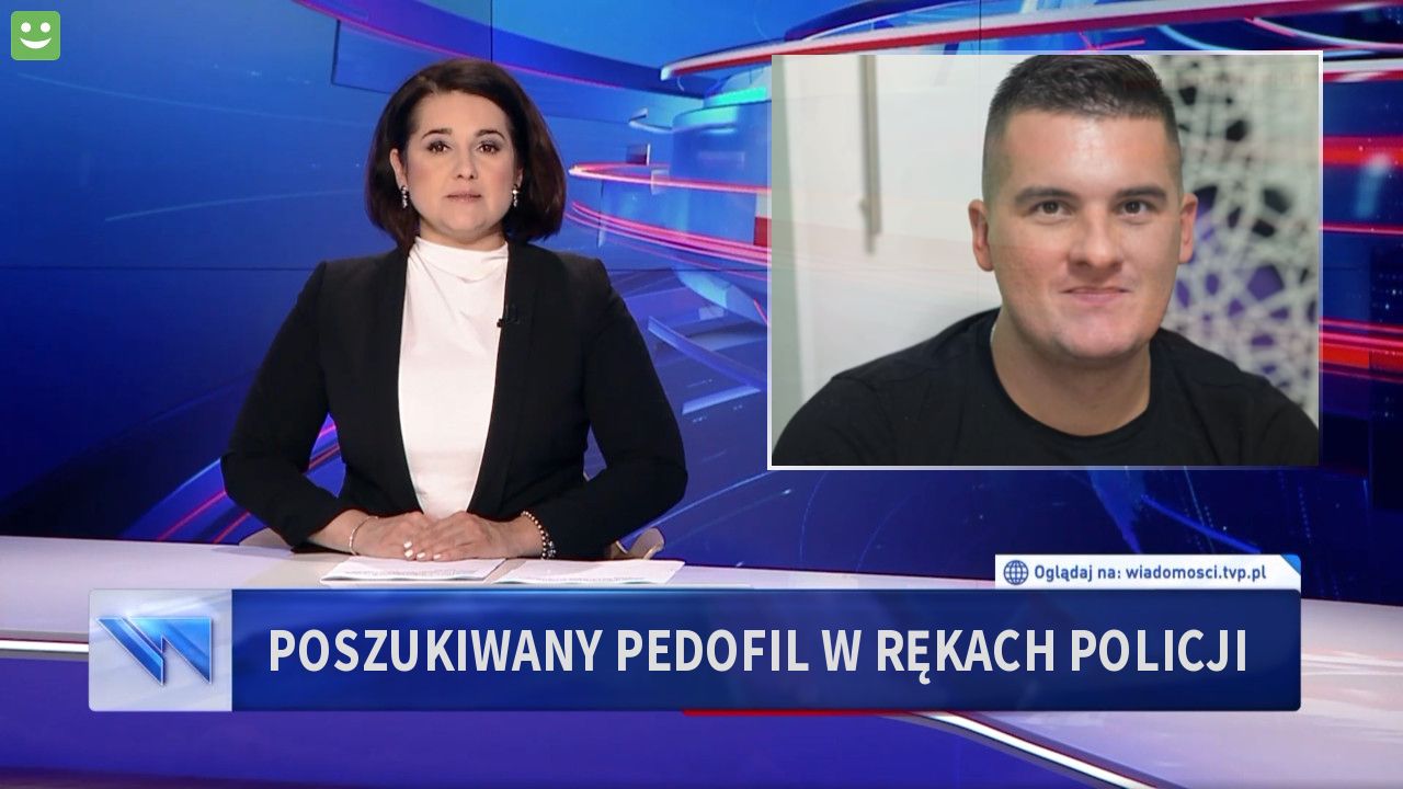 Poszukiwany pedofil w rękach policji