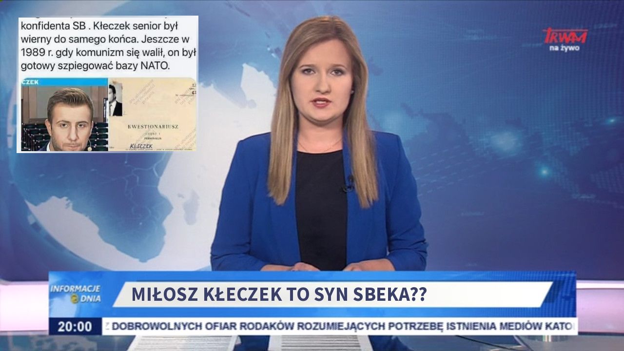 Miłosz Kłeczek to syn SBeka??