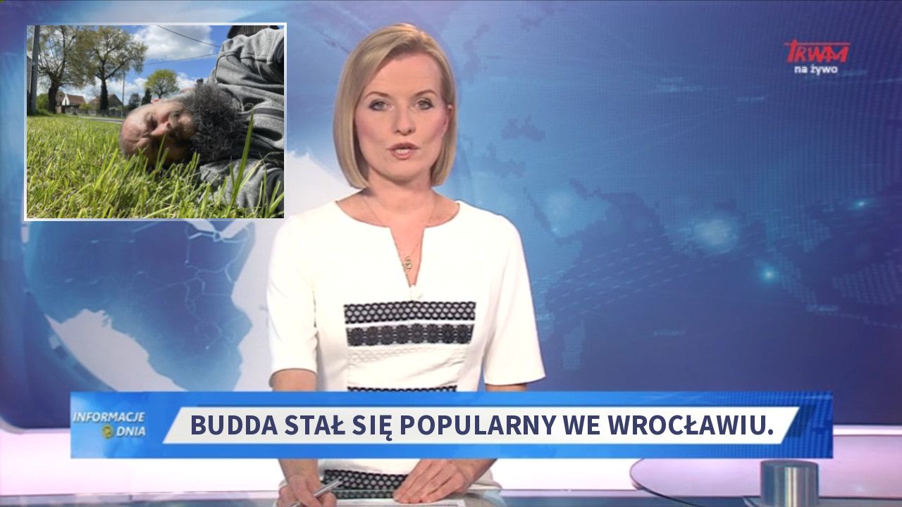 Budda stał się popularny we Wrocławiu. 