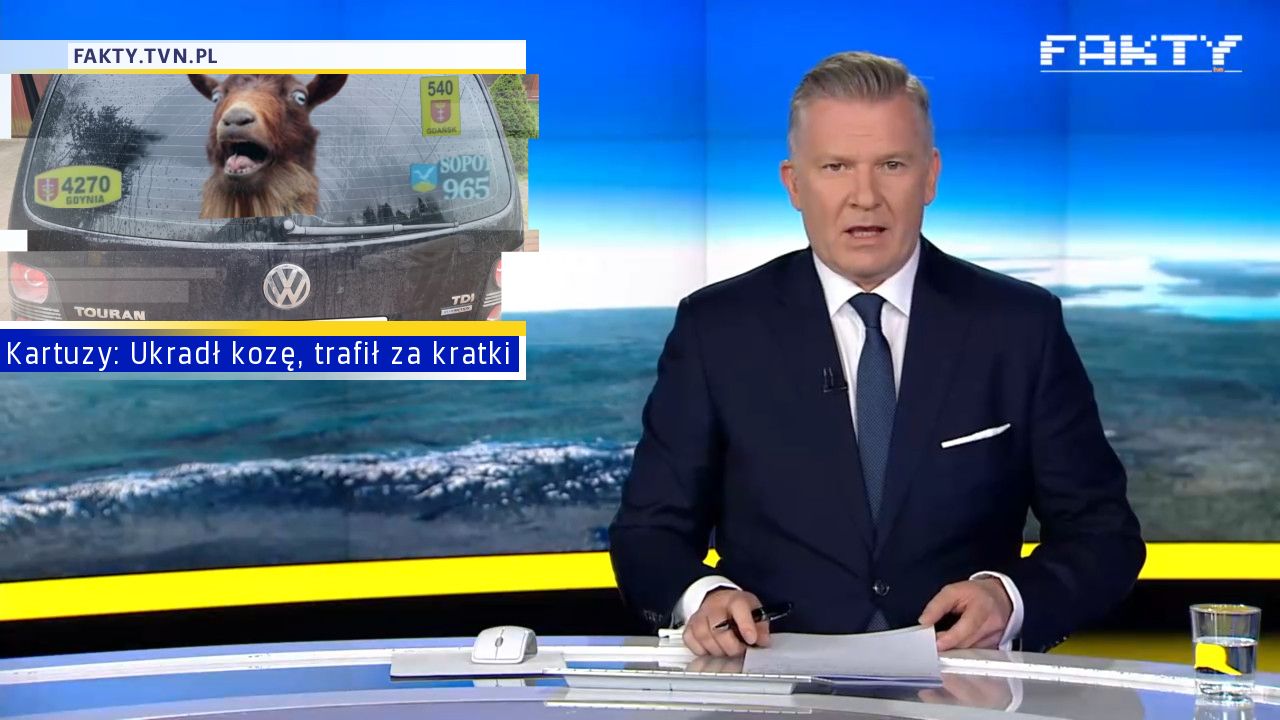 Kartuzy: Ukradł kozę, trafił za kratki