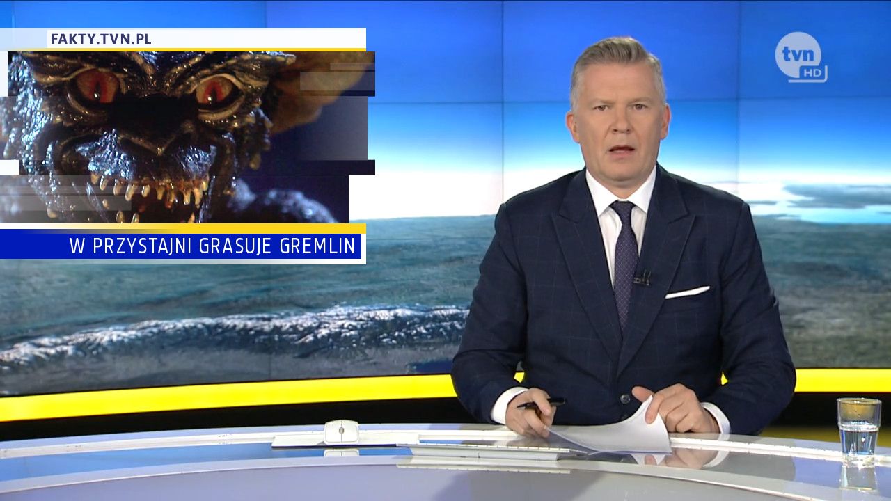 W PRZYSTAJNI GRASUJE GREMLIN