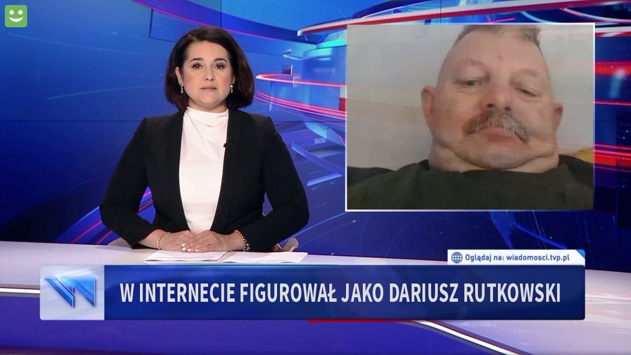 W internecie figurował jako dariusz rutkowski