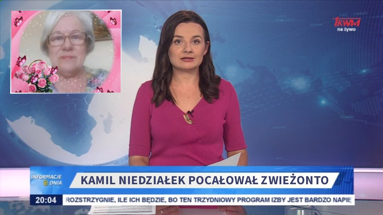 Kamil Niedziałek pocałował zwieżonto