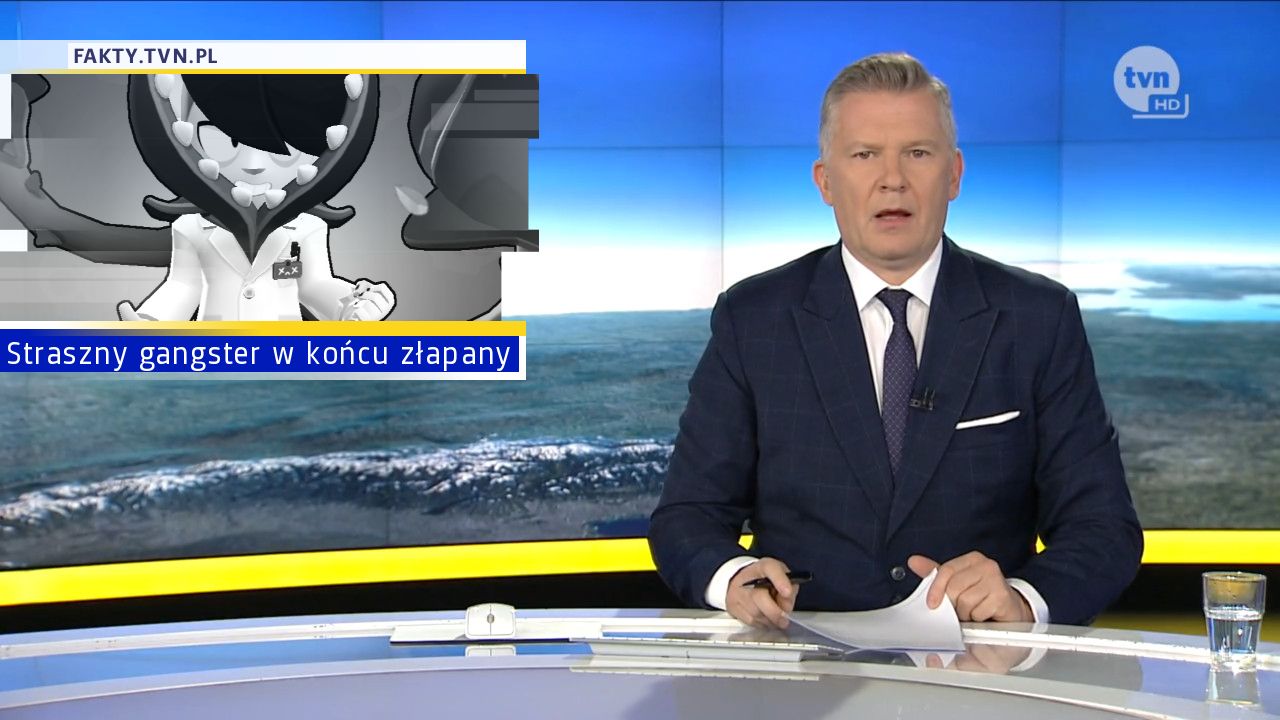 Straszny gangster w końcu złapany