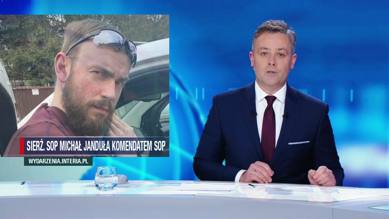 Sierż. SOP Michał Janduła Komendatem SOP