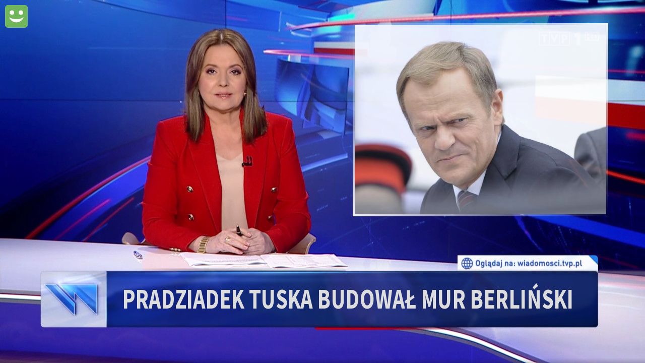 Pradziadek Tuska budował mur berliński 