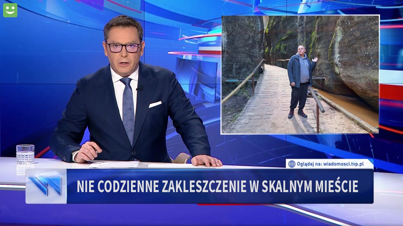 Nie codzienne zakleszczenie w skalnym mieście 