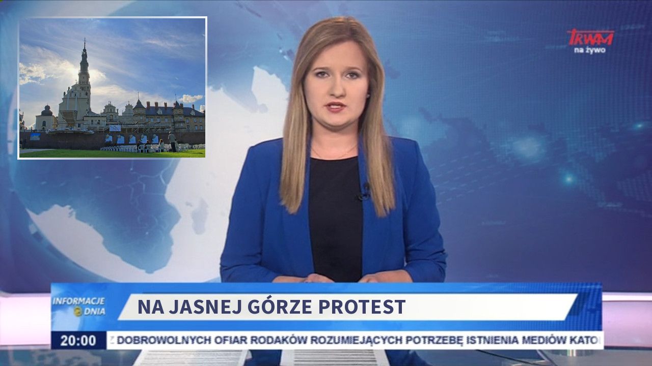 Na jasnej górze protest 