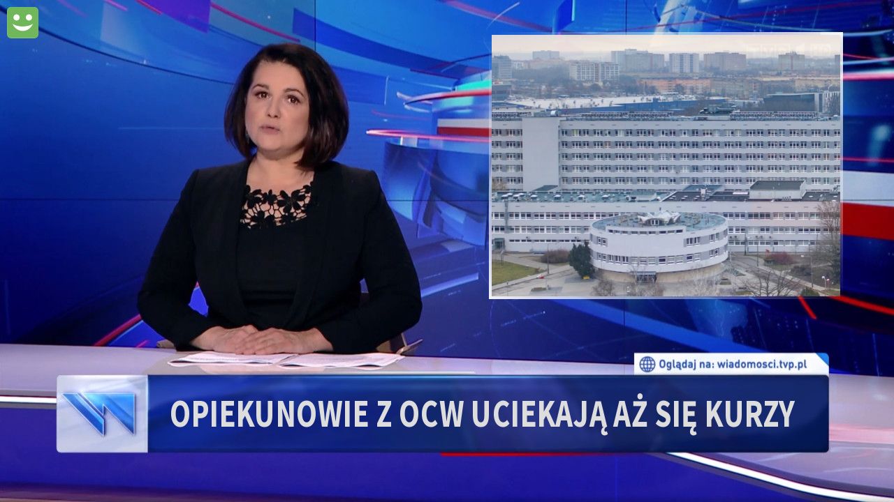 Opiekunowie z OCW uciekają aż się kurzy