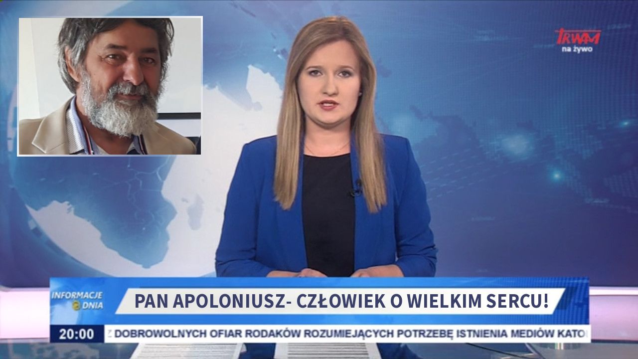 Pan Apoloniusz- człowiek o wielkim sercu!