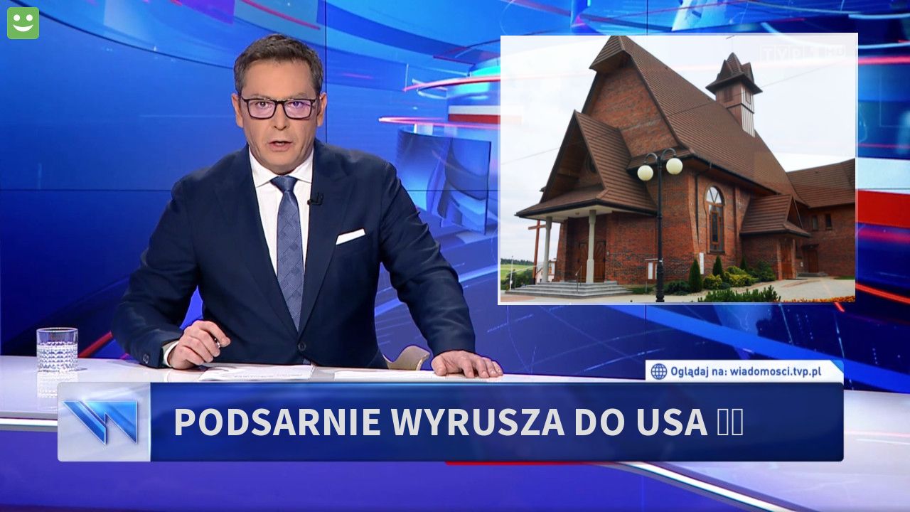 Podsarnie wyrusza do USA 🇺🇲