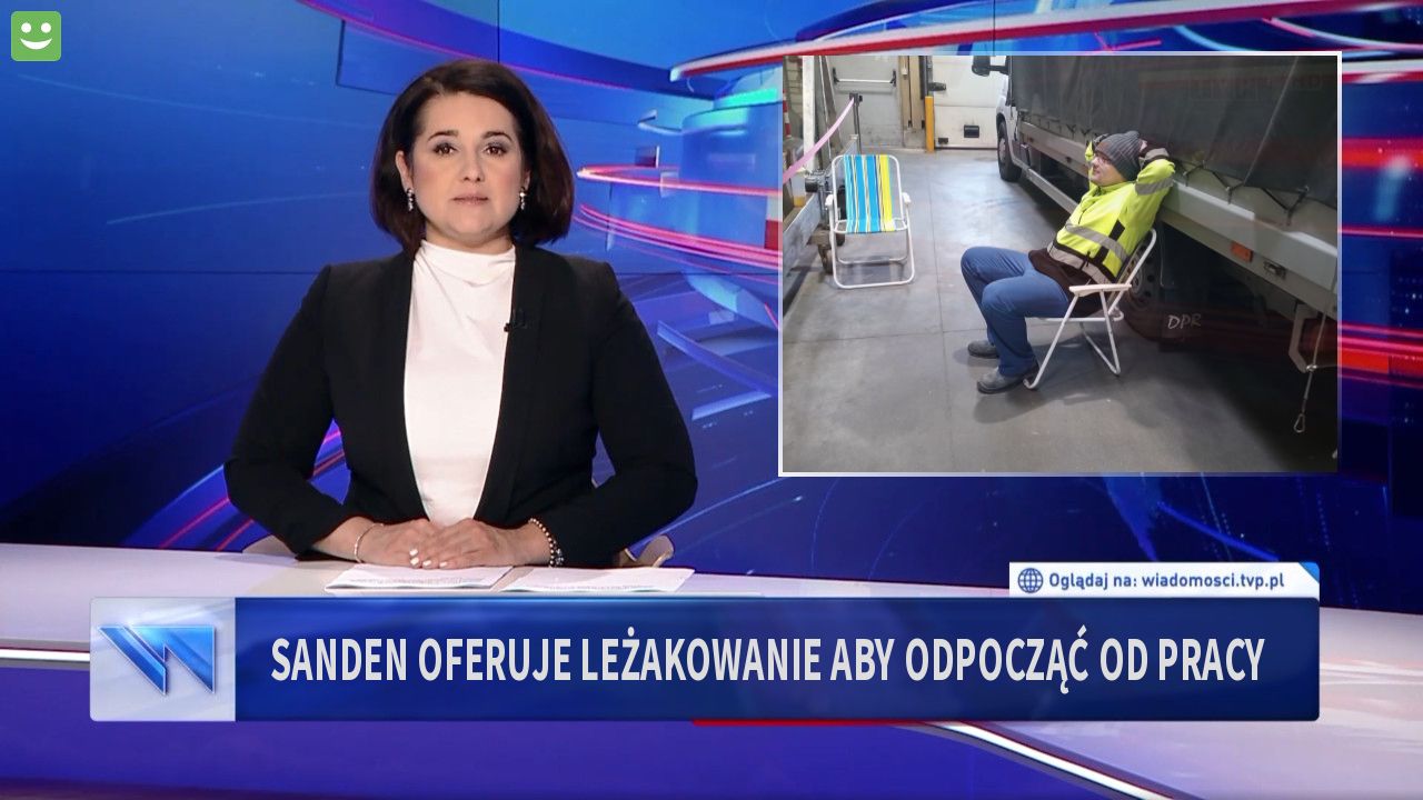 SANDEN OFERUJE LEŻAKOWANIE ABY ODPOCZĄĆ OD PRACY 