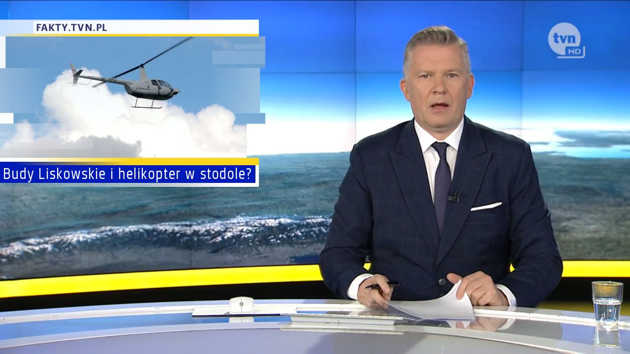 Budy Liskowskie i helikopter w stodole?