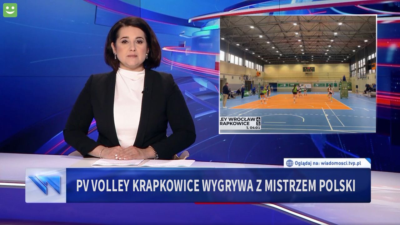 Pv Volley Krapkowice wygrywa z mistrzem Polski