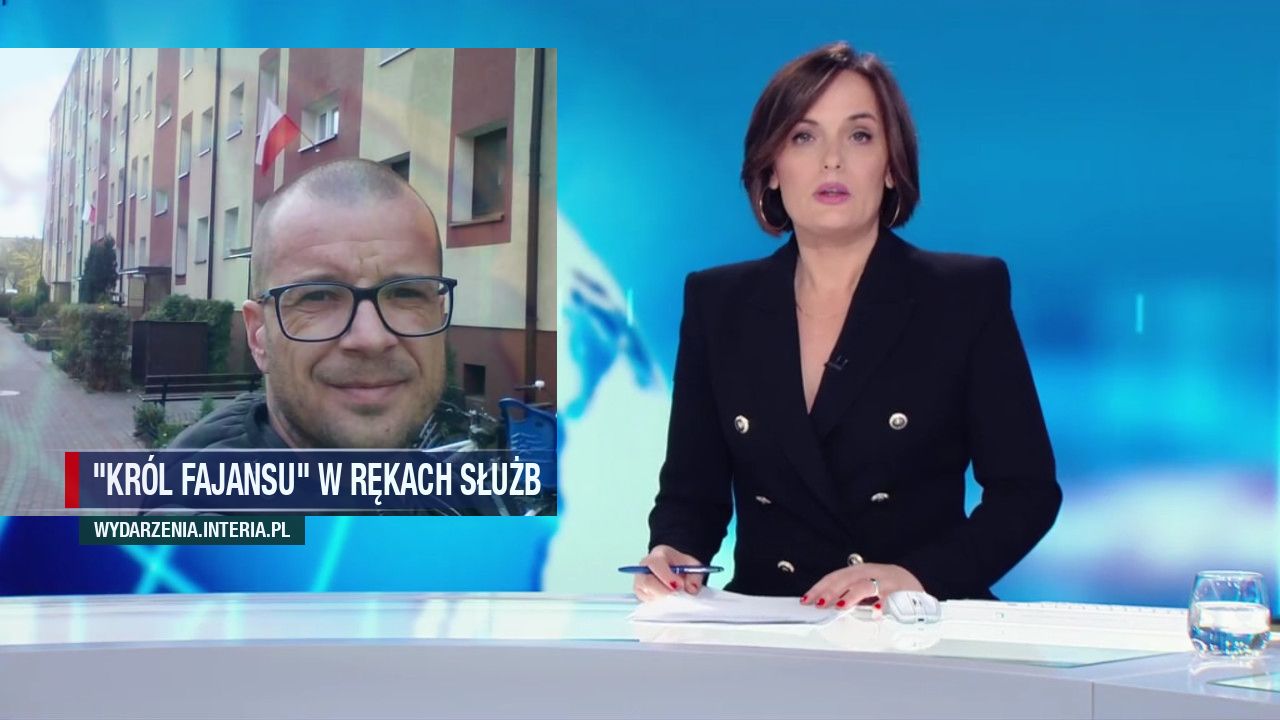 "Król fajansu" w rękach służb 