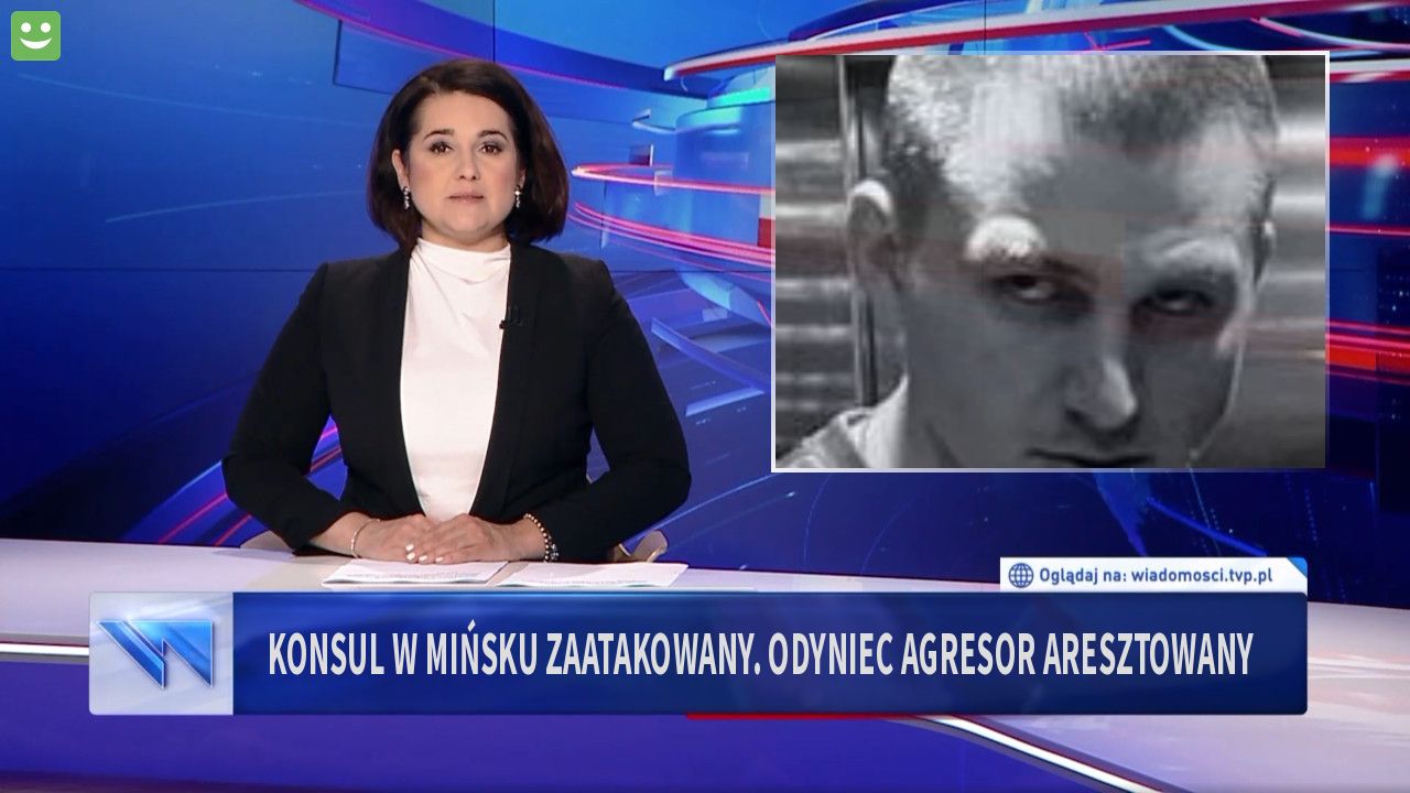 Konsul w Mińsku zaatakowany. Odyniec agresor aresztowany