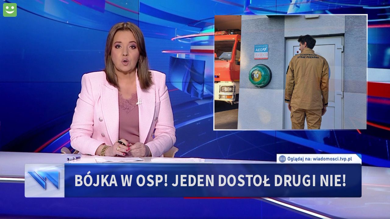 Bójka w OSP! Jeden dostoł drugi nie!