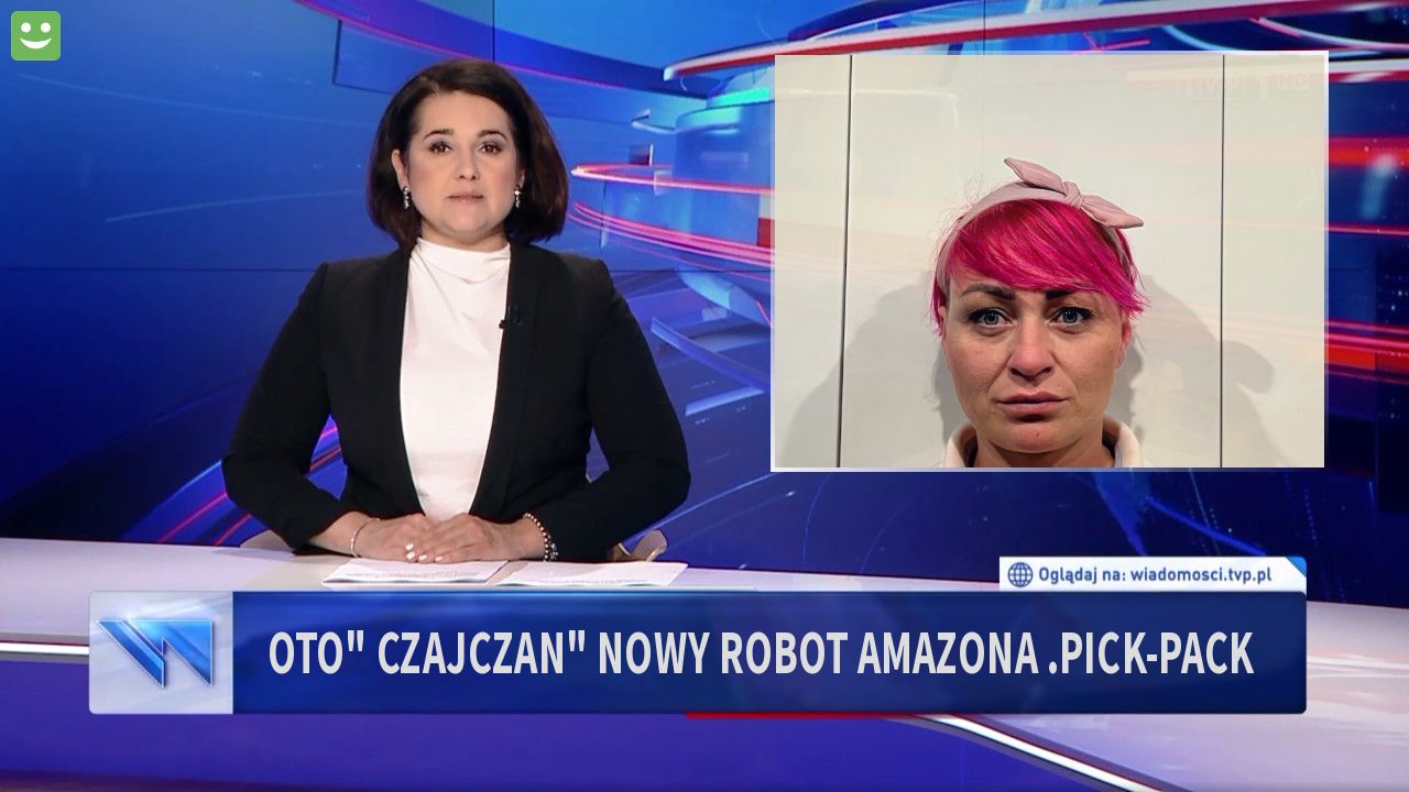 Oto" Czajczan" nowy robot Amazona .pick-pack