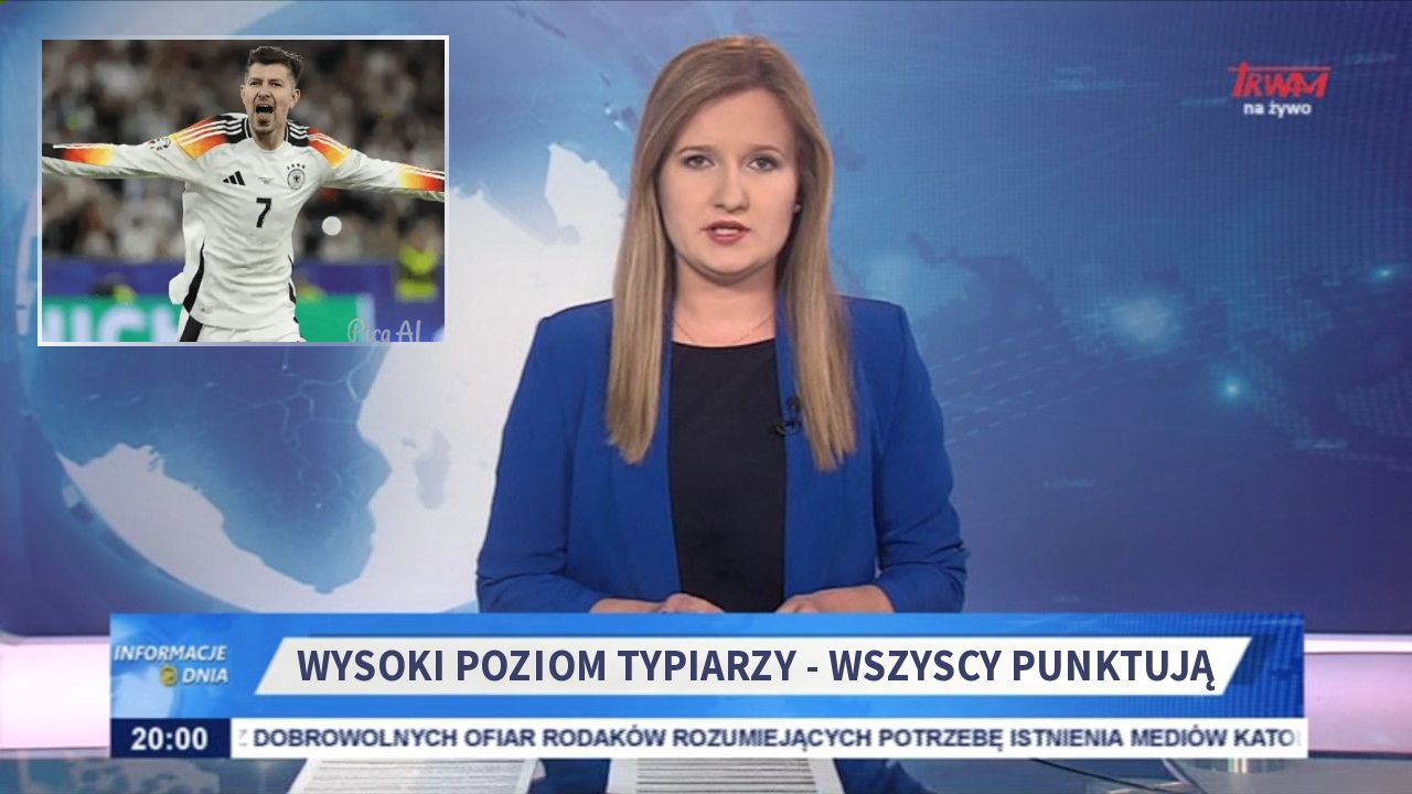 Wysoki poziom typiarzy - wszyscy punktują